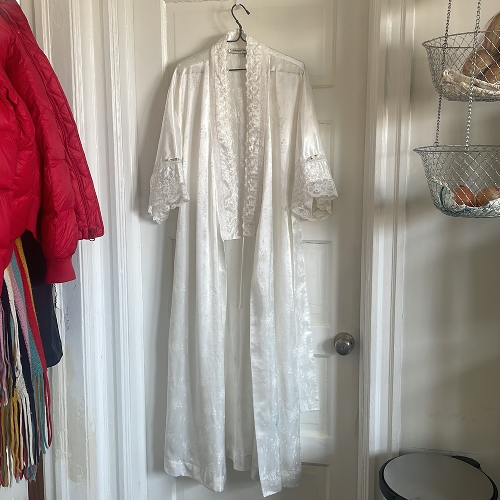 Christian Dior Lingerie Bridal Robe